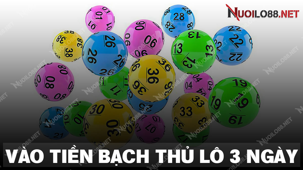 Hướng dẫn vào tiền bạch thủ lô nuôi khung 3 ngày có lãi