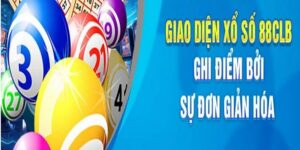 Giao diện xổ số 88CLB vô cùng dễ sử dụng