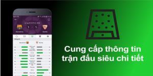 Dịch vụ cung cấp thông tin trận đấu bóng đá cực chi tiết