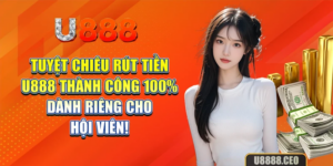 Tuyệt chiêu rút tiền U888 thành công 100% dành riêng cho hội viên!