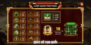 Tam Quốc tại quay hũ Sonclub là tựa game được nhiều người yêu thích