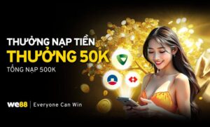 WE88 - Nhà cái hợp pháp Curacao, giao diện dễ làm quen