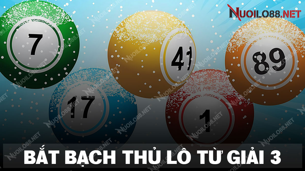 Hướng dẫn bắt bạch thủ lô miền Bắc từ giải 3.5 và giải 3.6 siêu chuẩn