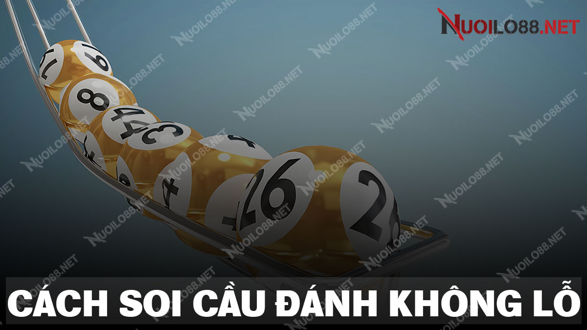 Hướng dẫn soi cầu lô chính xác 100 đánh lô không lỗ từ cao thủ