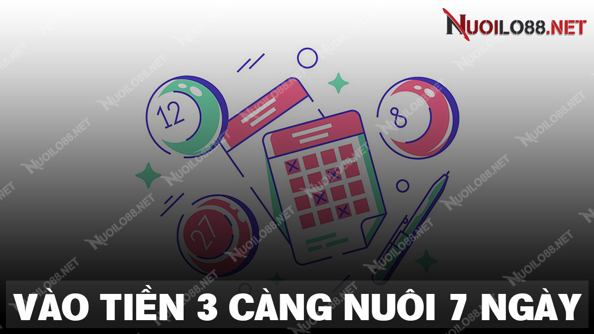 Hướng dẫn anh em cách vào tiền khi chơi 3 càng khung 7 ngày