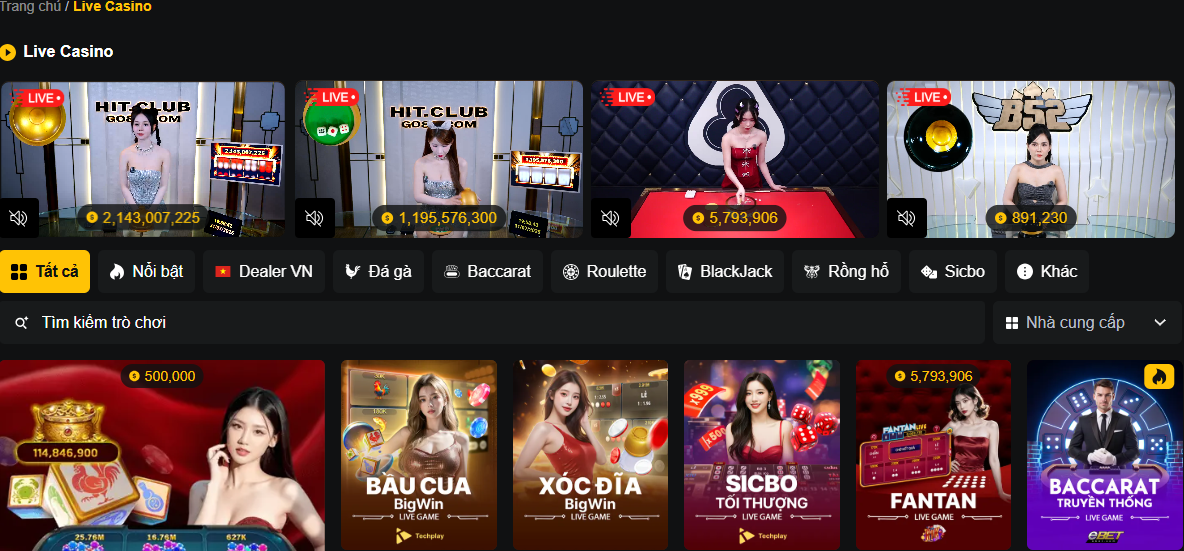 Trải Nghiệm Live Casino SUT88 – Thế Giới Cá Cược Hấp Dẫn