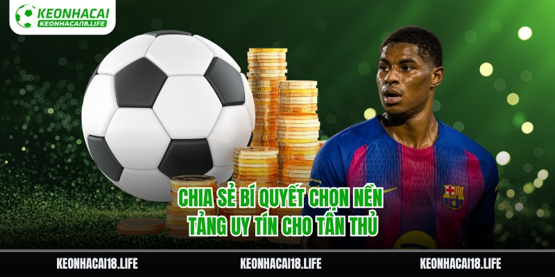 Chia sẻ bí quyết chọn nền tảng uy tín cho tân thủ