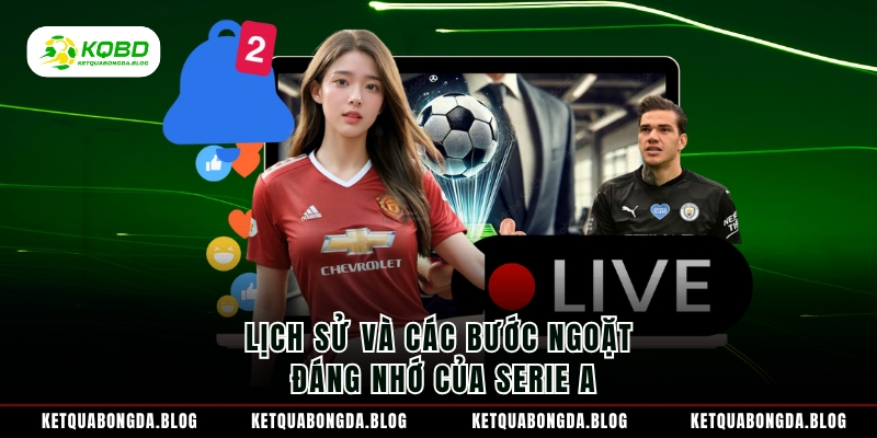 Lịch sử và các bước ngoặt đáng nhớ của Serie A