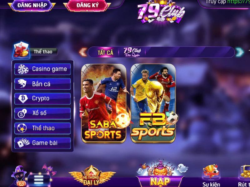 Thể thao 79Club mở 24 giờ phục vụ mọi thành viên