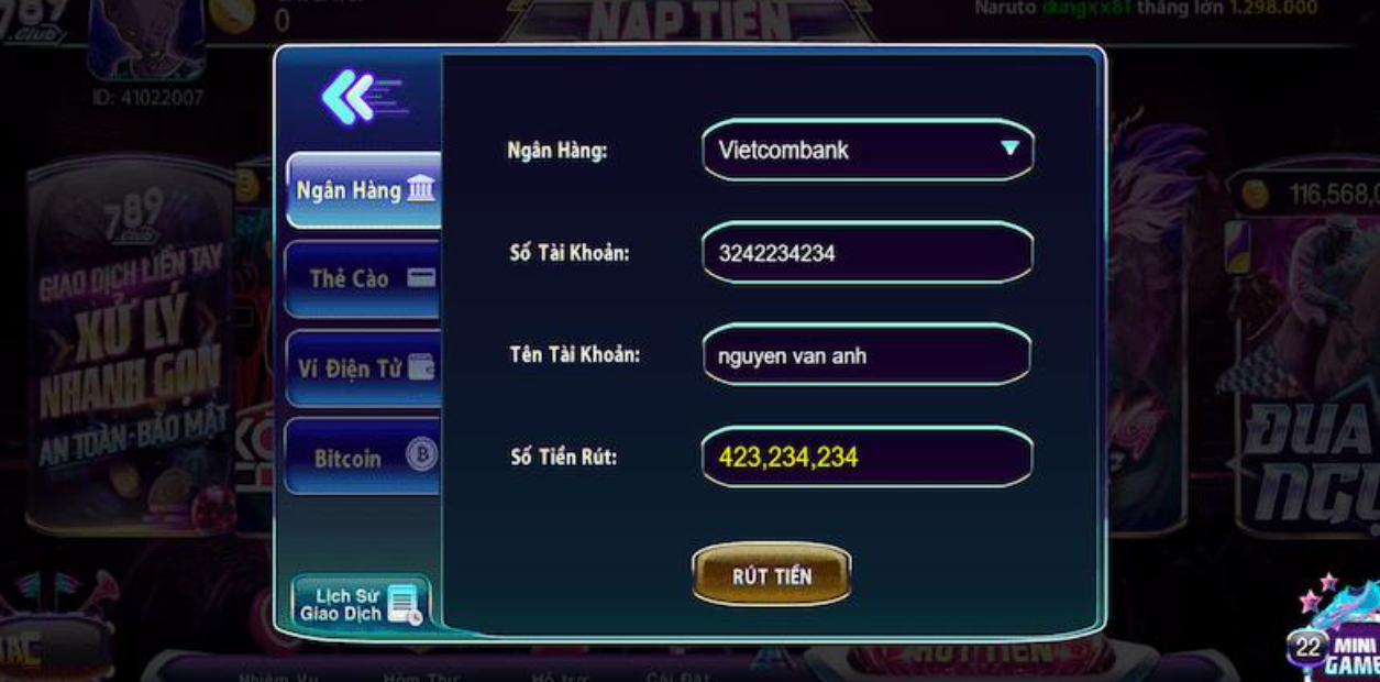 Những lưu ý quan trọng khi rút tiền 789Club