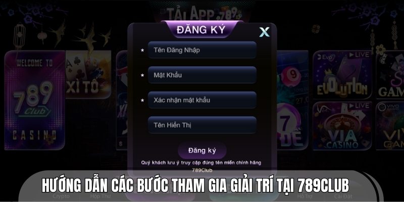 Quy trình đăng ký và trải nghiệm dịch vụ cá cược tại 789CLUB