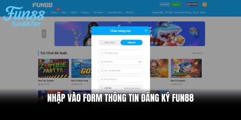 Hướng Dẫn Quy Trình Đăng Ký Fun88 Đơn Giản Cho Người Mới