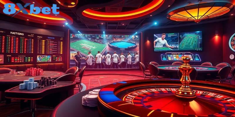 Chơi tại 8xbet với quy tắc 1-5%