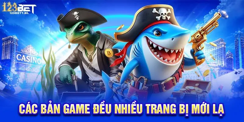 Bắn cá 123Bet với không gian giải trí sinh động và nhiều chế độ hấp dẫn