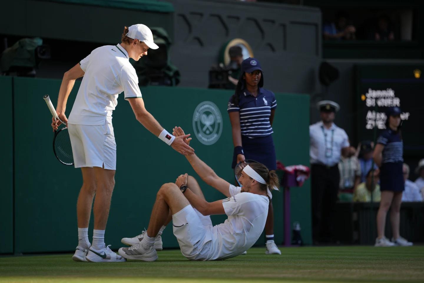 Jannik Sinner bảo vệ ngôi vương Wimbledon trước Zverev đầy kịch tính - 2