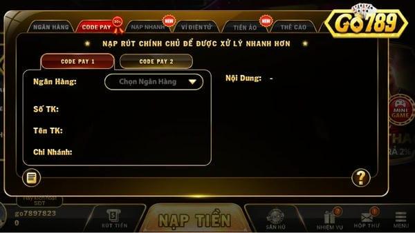 Nạp tiền go789 phù hợp với mọi đối tượng người chơi - 2