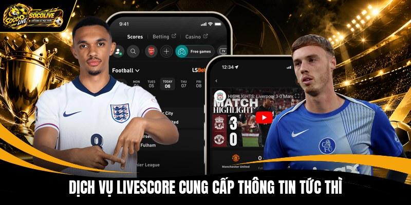 Livescore - Cập Nhật Tỷ Số Nhanh Chóng